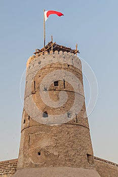 Tower of Al Fahidi Fort in Dubai