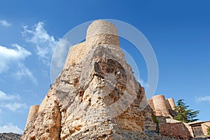 Tower of Albarracin's castle, Teruel, Spain