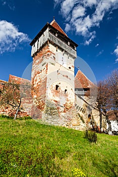 Tower of Alma Vii, Transylvania, Romania photo