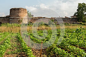 Ancient Roman walls of Nicea photo