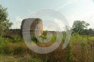 Ancient Roman walls of Nicea photo