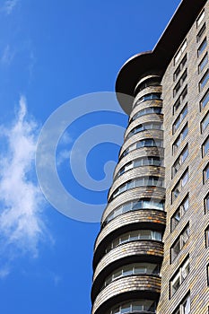 Tower apartment building