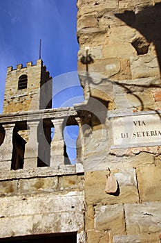 Tower in Arezzo - Italy photo
