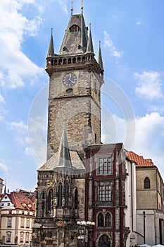 Tower with Astronomical clock in Prague