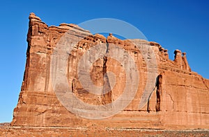 Tower of Babel, Arches National Park, Utah, USA. photo