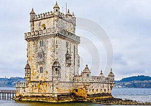 Tower of Belem at Lisbon photo