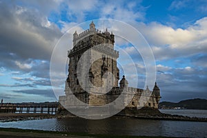 The tower of belem, lisbon, portugal