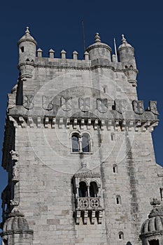 Tower of Belem on sunset, Lisbon, Portugal