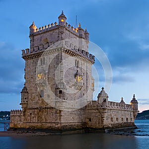 Tower of belem (Torre de Belem ) Lisbon portugal photo