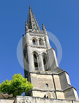 Tower bell of the church of Saint-Emilion