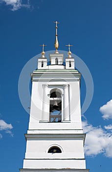 Tower bell in Konstantinovo