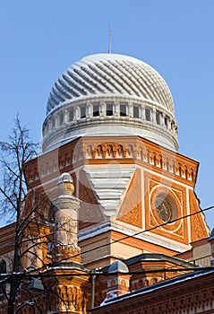 Tower of the Big Choral synagogue