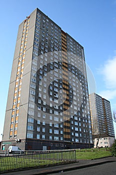 Tower blocks Glasgow