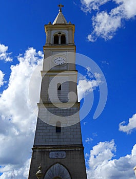 Tower with blue sky photo