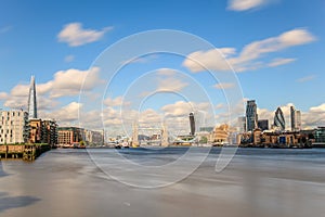 Tower Bridge and the City of London photo