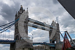 Tower Bridge Drawbridge in London. England and the United Kingdom photo