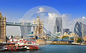 Tower Bridge in London