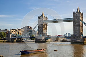 Tower bridge in London