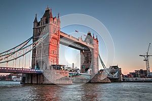 Tower Bridge, London.