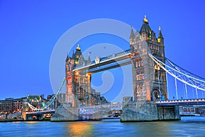 Tower Bridge, London.