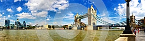 Tower Bridge and London city