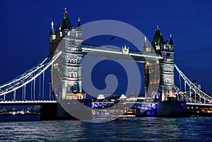 Tower Bridge in London, England