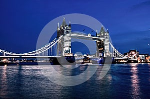 Tower Bridge in London, England