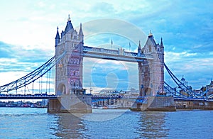 The Tower Bridge, London, England
