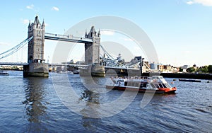 Tower Bridge in London, England, Europe