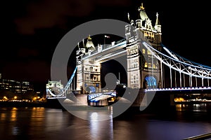The Tower Bridge - London, England (Generative AI)