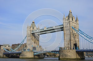 Tower Bridge in London England UK