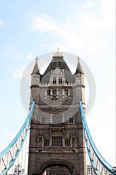 Tower Bridge, London, England - unique perspective