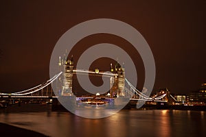 Tower Bridge in London.Great Britain.