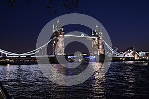 Tower Bridge - London at night