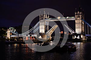 Tower Bridge at night