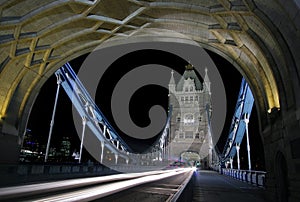 Tower Bridge at night