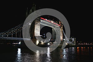 Tower Bridge at night