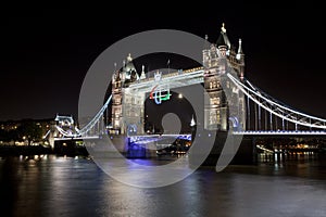 Tower Bridge and the Paralympic Logo