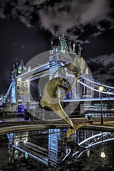 Tower Bridge Reflection