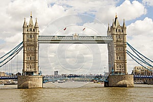 Tower Bridge from the River Thams