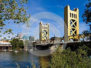 Tower Bridge in Sacramento photo