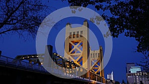 Tower Bridge in Sacramento