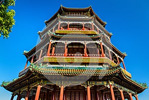 Tower of Buddhist Incense in the Summer Palace - Beijing