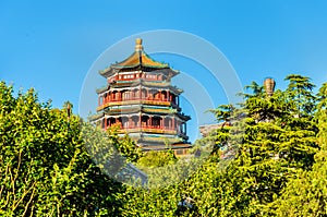 Tower of Buddhist Incense in the Summer Palace - Beijing
