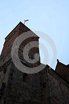 Tower and buildings inside the imperial castle
