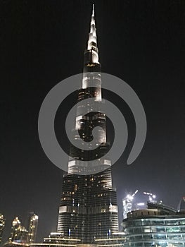 Tower Burjkhalifa  building downtown Dubai