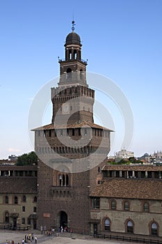 Tower of Castello Sforzesco photo