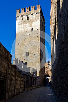 Tower of Castelvecchio in Verona
