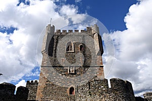 Tower of Castle of Braganca,Tras os Montes