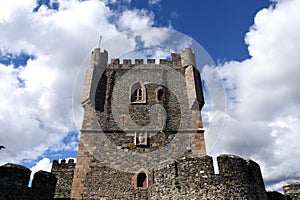 Tower of Castle of Braganca,Tras os Montes photo